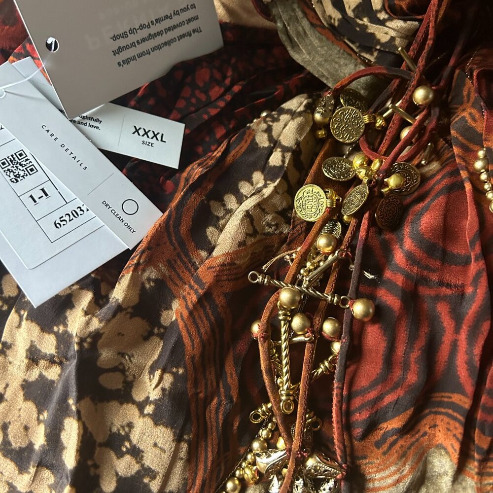 STUNNING SHRISTI CHETANI HALTER NECK DRESS - BNWT - Picture 3 of 7